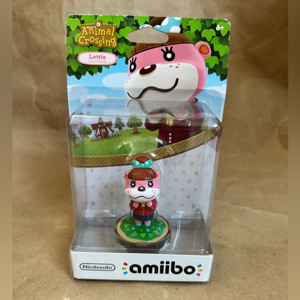 Nintendo Amiibo Animal Crossing Collection Series Lottie Figurine New Sealed
